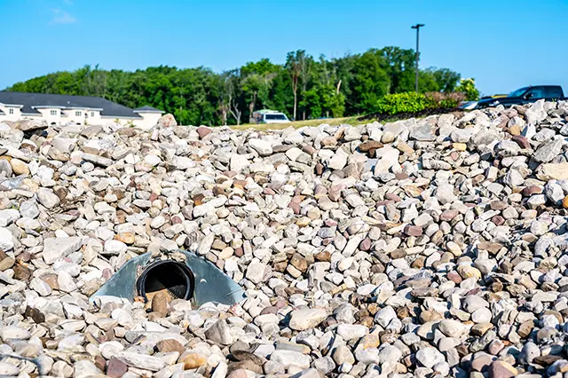 Limestone delivery for Ava IL construction sites